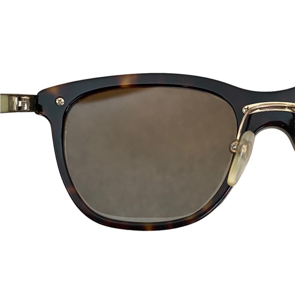 BURBERRY *RARE* Tortoiseshell Brown and Gold Sunglasses - Picture 7 of 12